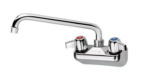 KRN 10-410L FAUCET 4" OC WALLMOUNT 10"SPOUT (BARSINK)